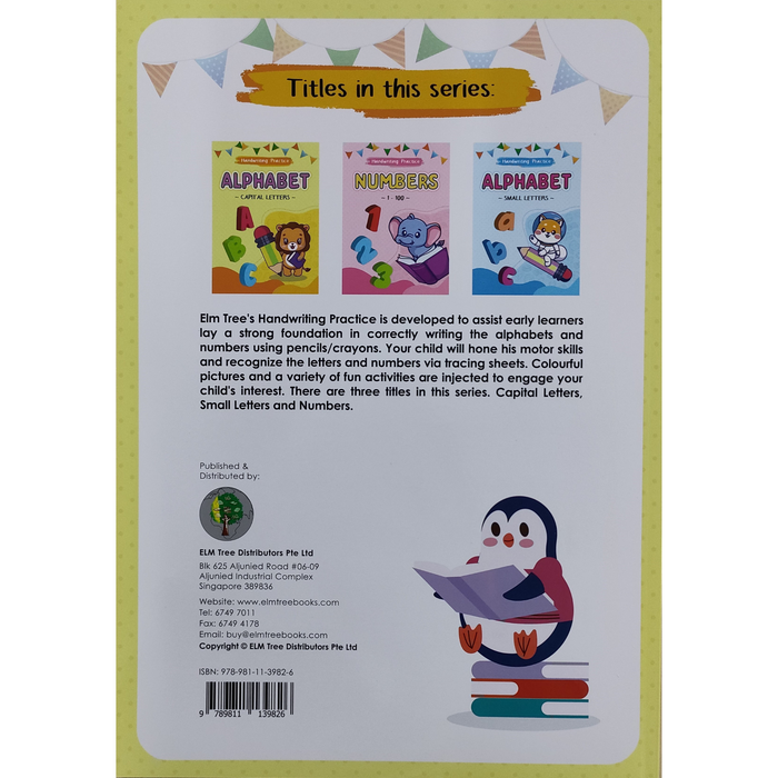 Handwriting Practice Alphabet Capital Letters 4+ (N2)