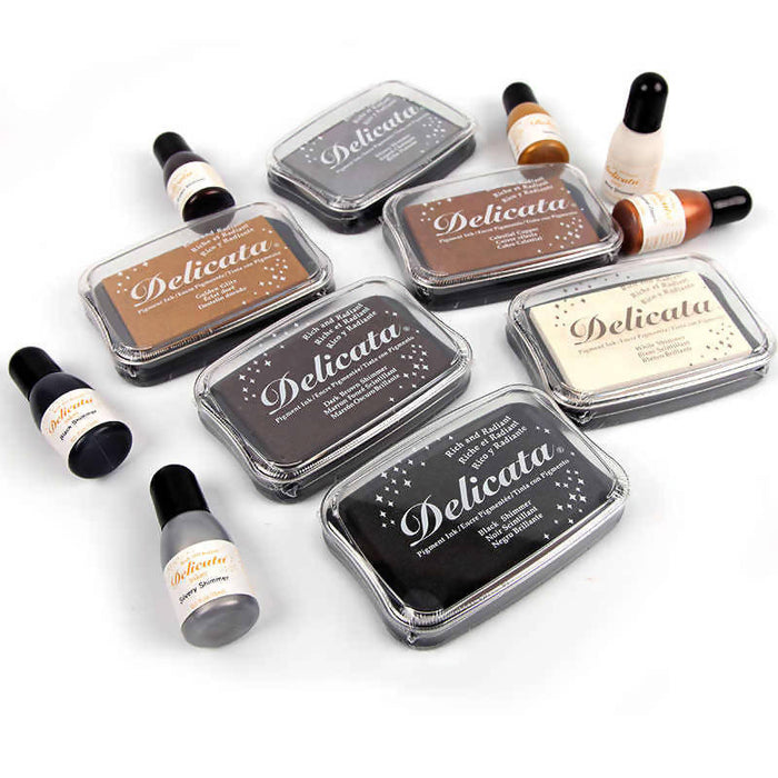 Tsukineko Delicata Multi-Purpose Pigment Ink Pad Large