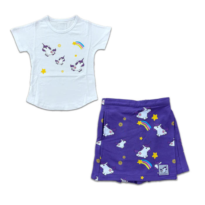 [Mandatory] Lil Unicorn Girls Uniform Set