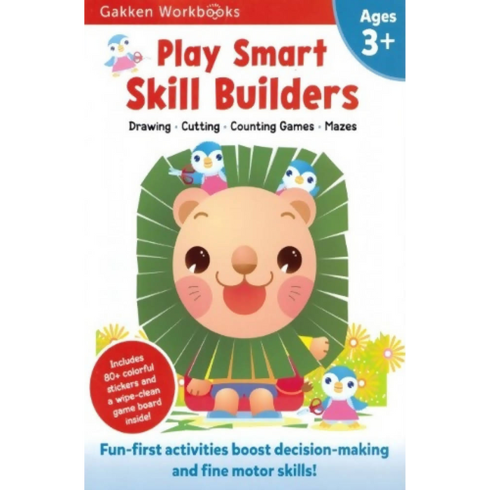 Gakken Workbooks - Play Smart Skill Builders 3+ (K1)
