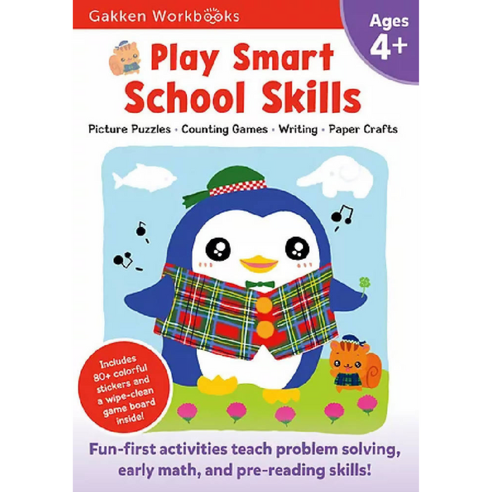 Gakken Workbooks - Play Smart School Skills 4+ (K1)