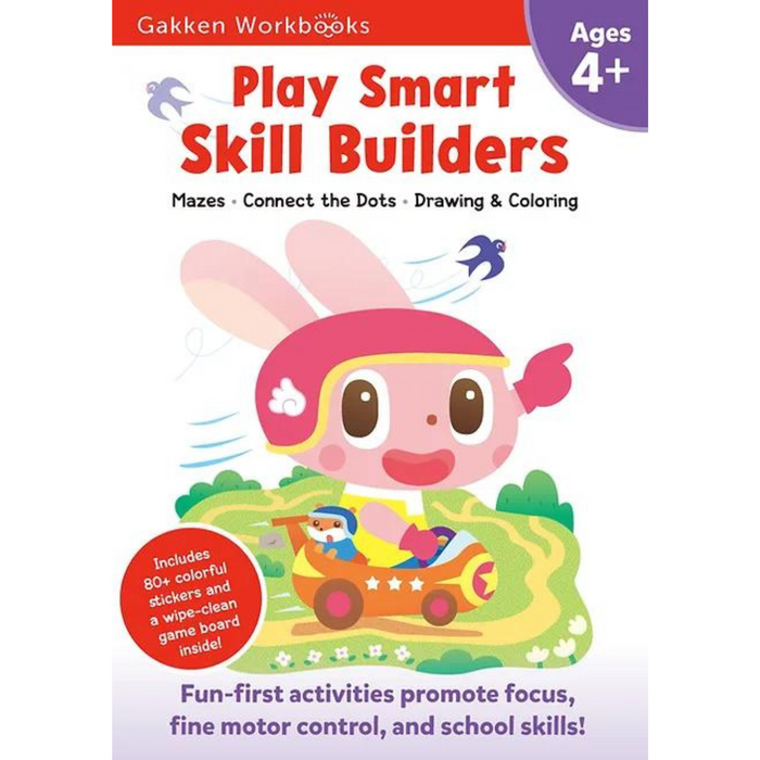 Gakken Workbooks - Play Smart Skill Builders 4+ (K1)
