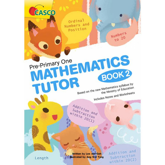 Casco - Pre-Primary One Mathematics Tutor Book 2 (K1)