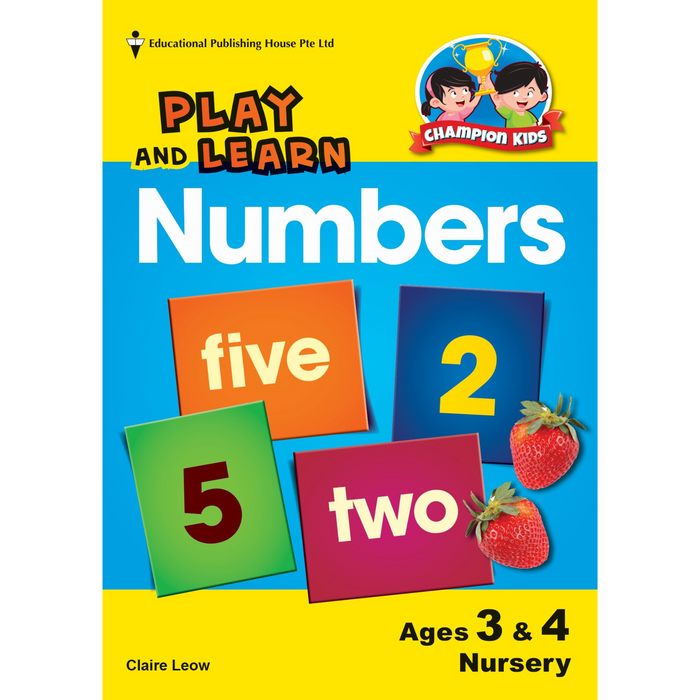 Champion Kids - Play And Learn Numbers - Ages 3 & 4 Nursery (N2)