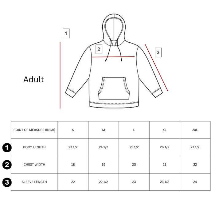 DWI-5006-U - REVERSIBLE ZIP FRONT HOODIE WITH PLASTISOL LEFT CHEST PRINT