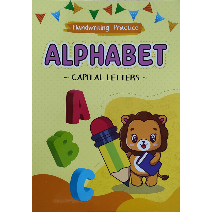 Handwriting Practice Alphabet Capital Letters 4+ (N2)