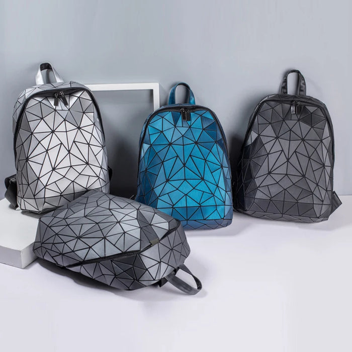 Backpack Bags For Women Fashion School Backpacks Mochilas Para Mujer Geometric Travel Bag