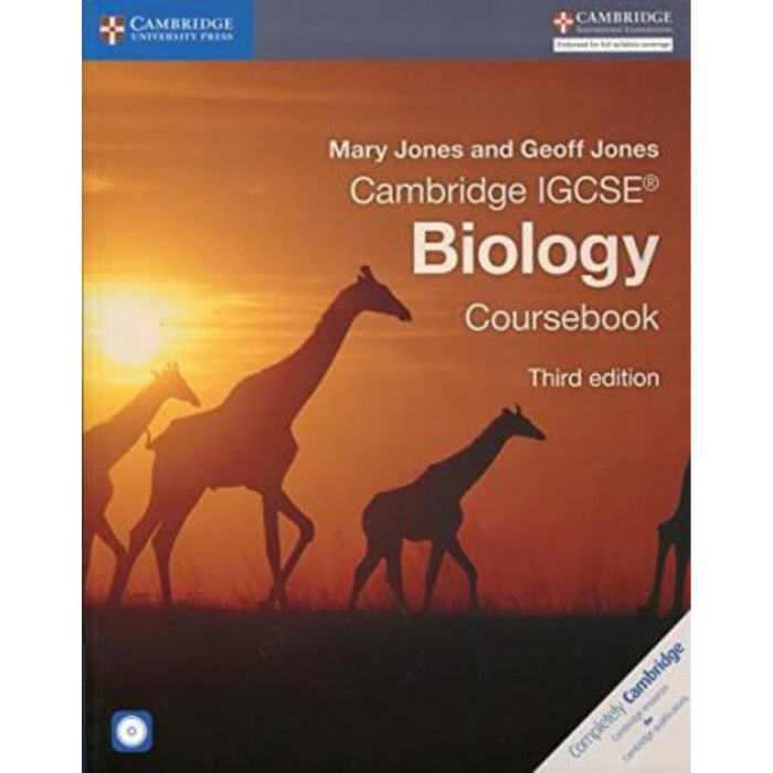 Cambridge IGCSE Biology Coursebook with CD-ROM (Pre-Loved)