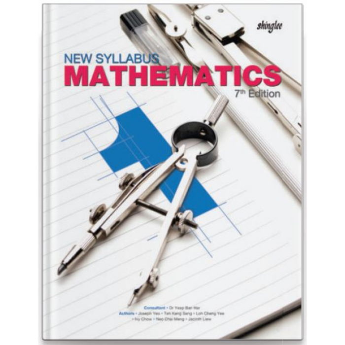 New Syllabus Mathematics Textbook 1 (7E) - Shing Lee (Pre-Loved)