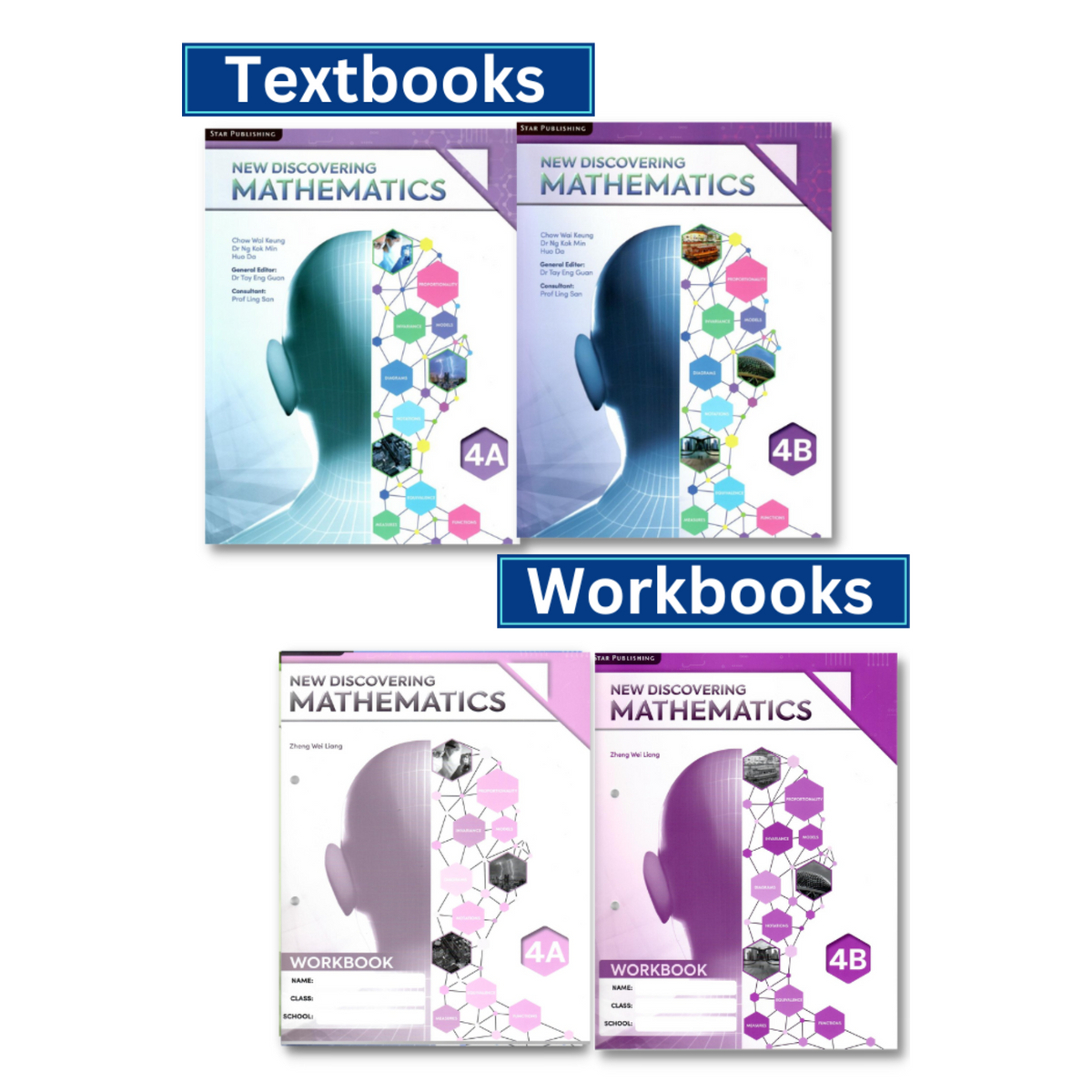New Discovering Mathematics Workbook 4A+4B Pack (Exp) — ACE EdVenture ...