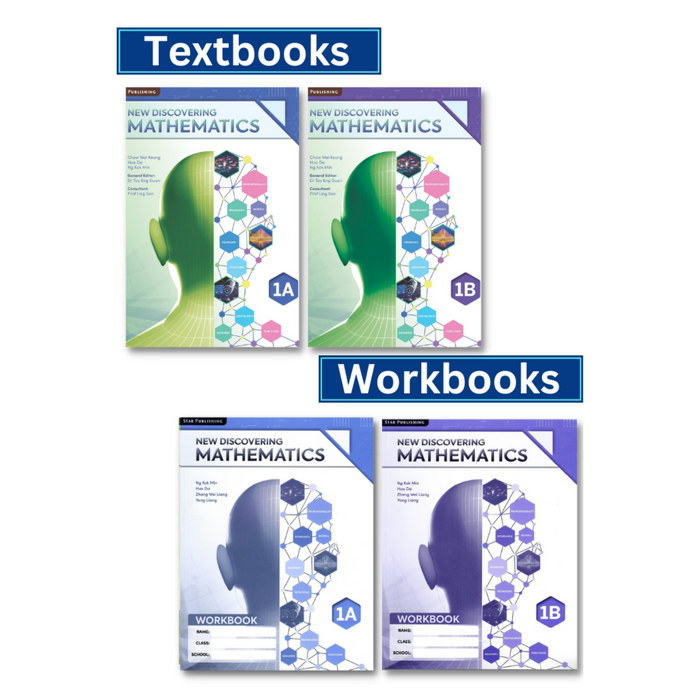 New Discovering Mathematics Textbook 1A+1B Pack (Exp)