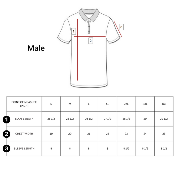 SRI-3007-B / SRI-3008-G SECONDARY S/S (3) ENGRAVED LOGO BUTTON POLO WITH RIBBED CONTRAST COLLAR AND PLACKET AND LEFT CHEST EMB PATCH APPLIQUE