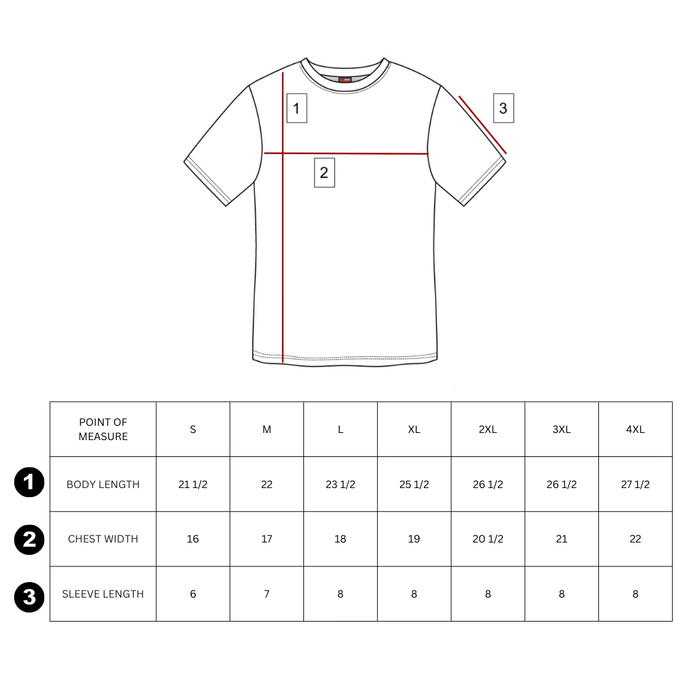 DWI-1002-U - PRIMARY UNISEX ATHLETIC S/S CREWNECK TEE WITH PRINTED STRIPE DETAILING AND LEFT CHEST LOGO