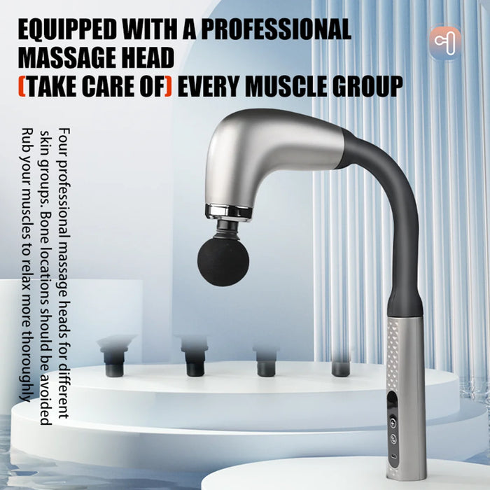 Electric Fascia Gun Massager Body Relaxation Trigger Point Massage Machine for Fitness Hammer Home Handheld Hammer