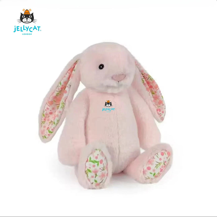 30cm Jellycat Cute Long Ears Rabbit Plush Toy Very Soft White Pink Bunny Doll Sleeping Plushies Home Decor Xmas Gifts Girl
