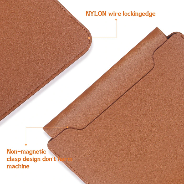 Laptop Bag, 13/13.3/14/15/15.4/15.6/16 Inch, Notebook Computer Mouse Pad, Pu Leather Bladder Bag, Computer Bag Accessories