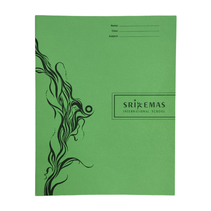 Sri Emas Medium Square Exercise Book