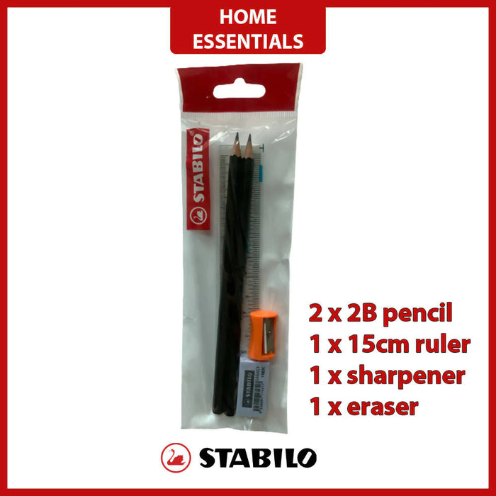Stabilo 5 in 1 2B pencil Exam Value Pack Set