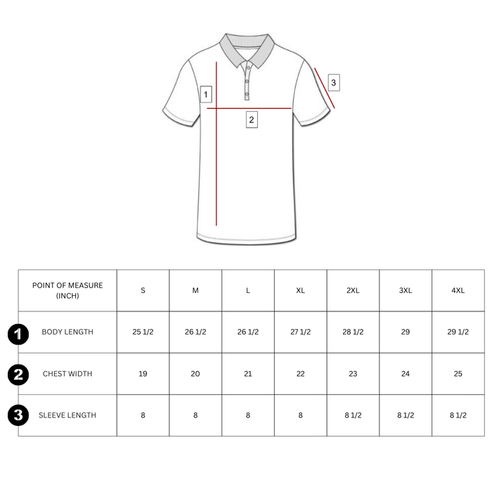 MIT-3004-U - S/S (3) ENGRAVED LOGO BUTTON POLO WITH RIBBED CONTRAST COLLAR AND PLACKET AND LEFT CHEST PRINT