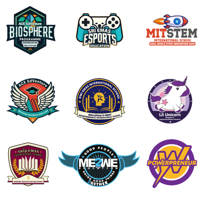 ACE EDVENTURE LETTERMAN PATCHES SERIES