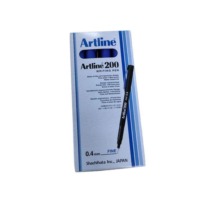 Artline 200 Sign Pen 0.4 – Blue