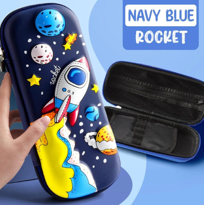 Waterproof EVA Hard Case 3D Cartoon Pencil Box