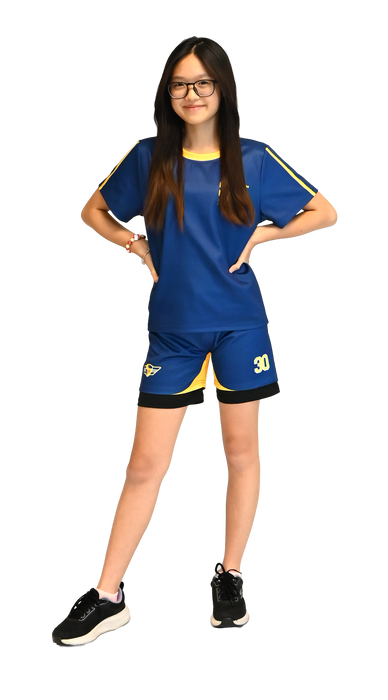 DWI-2002-B / DWI-2003-G SECONDARY ATHLETIC SHORTS WITH SELF COVERED ELASTIC AND PRINT