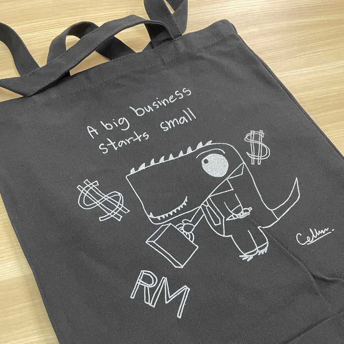 A Big Business Starts Small Canvas Tote Bag