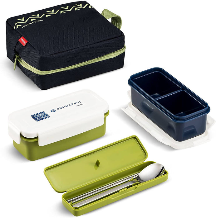 Komax Lunchmate Bento Lunch Bag and Box Kit Made in South Korea