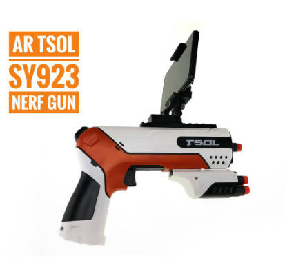 AR TSOL Nerf Gun Virtual Reality Bluetooth Android IOS AR Games Soft Bullet Toy