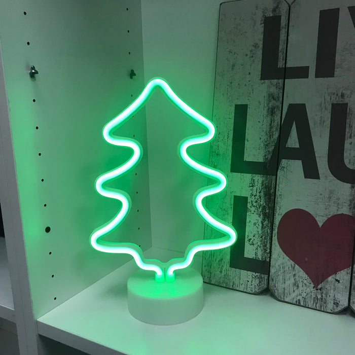 Pine Tree Neon LED Lamp