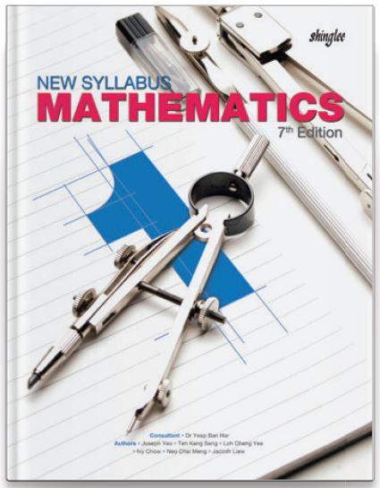 New Syllabus Mathematics Textbook 1 (7E) - Shing Lee (Jan/Aug 2022)