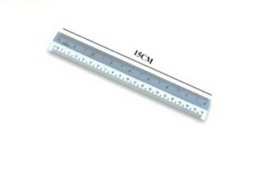 15cm 30cm Half Transparent Plastic Ruler