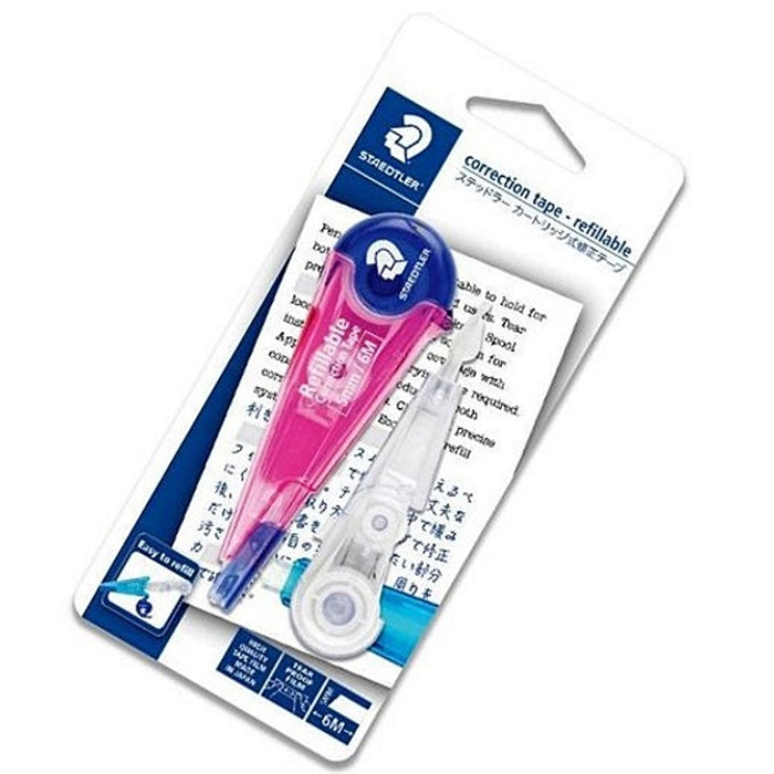 Staedtler Correction Tape Refillable 5mmx6m + Refill