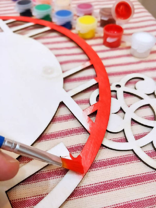 DIY Chinese New Year Ornament Clay Making with tutorial video