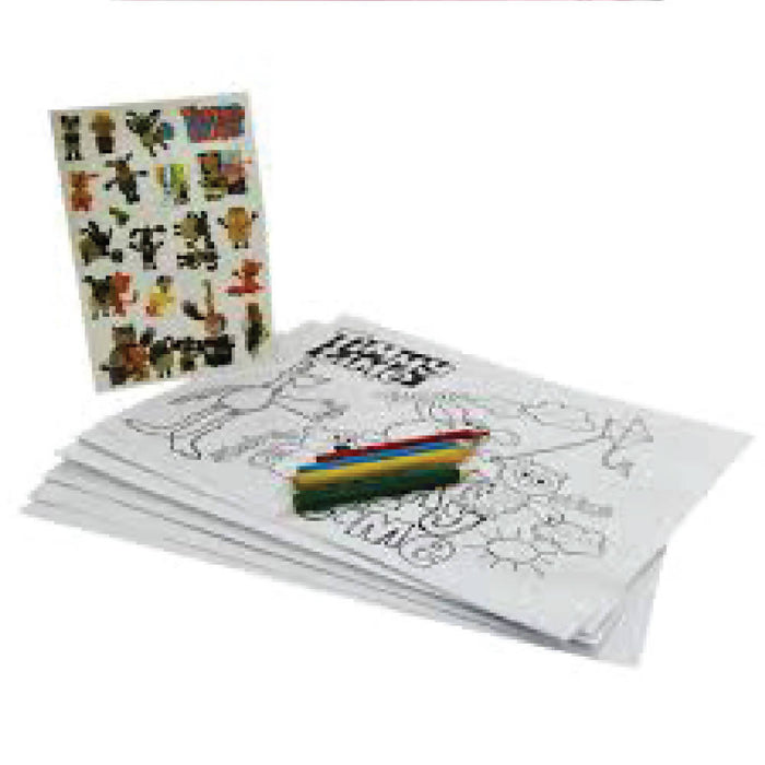 Timmy Time TT01 Bumper Stickers and Colouring Set
