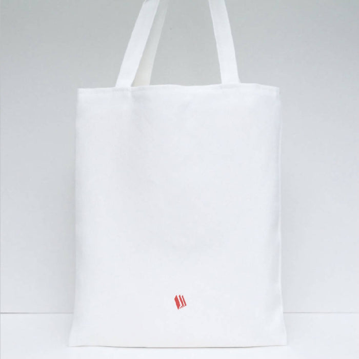 "Connect" - the Face Mask Challenge Design by Evania on Tote Bag