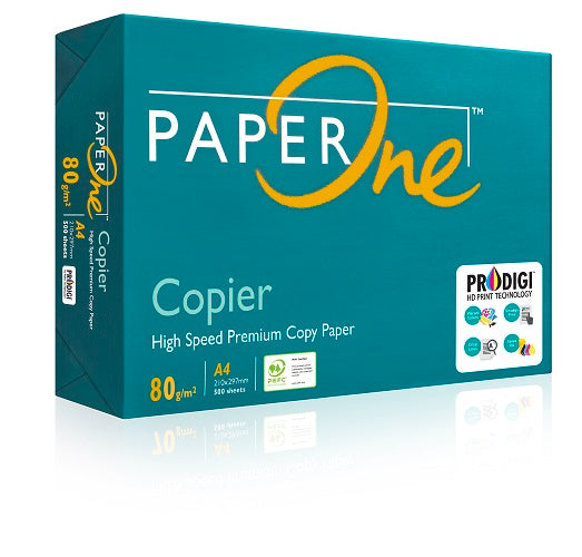 PaperOne Green Box A4 Paper 80gsm 500's