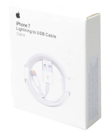 Apple IPhone 7 Charger Lightning To USB Cable 3.3ft / 1M White READY STOCK