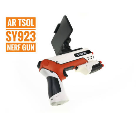 AR TSOL Nerf Gun Virtual Reality Bluetooth Android IOS AR Games Soft Bullet Toy