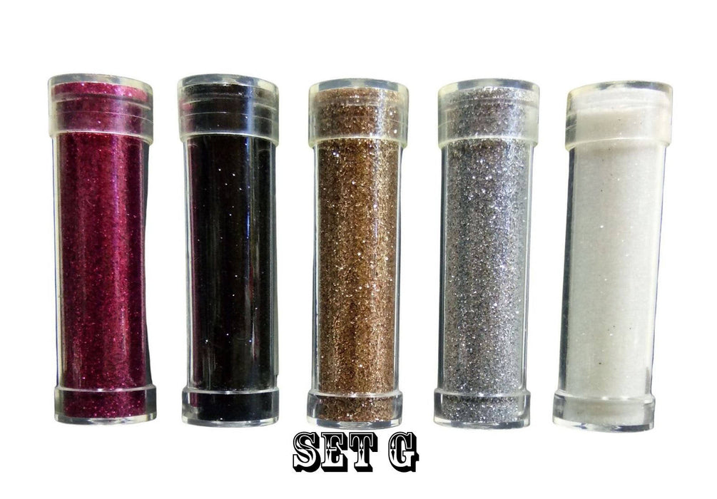Glitter Powder (7 Sets)