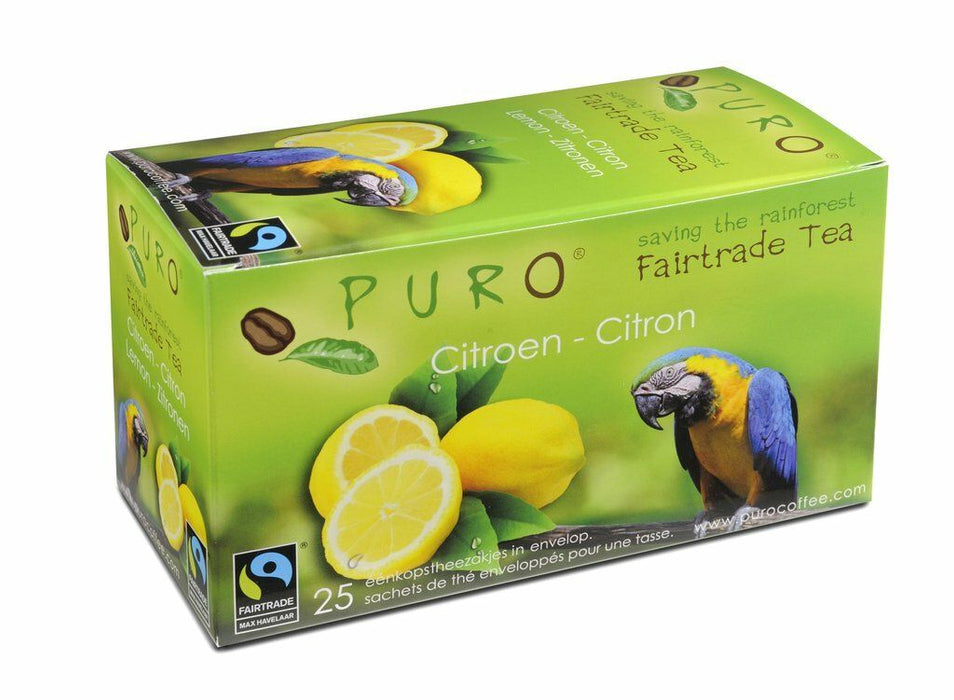 Puro Fairtrade Lemon Tea