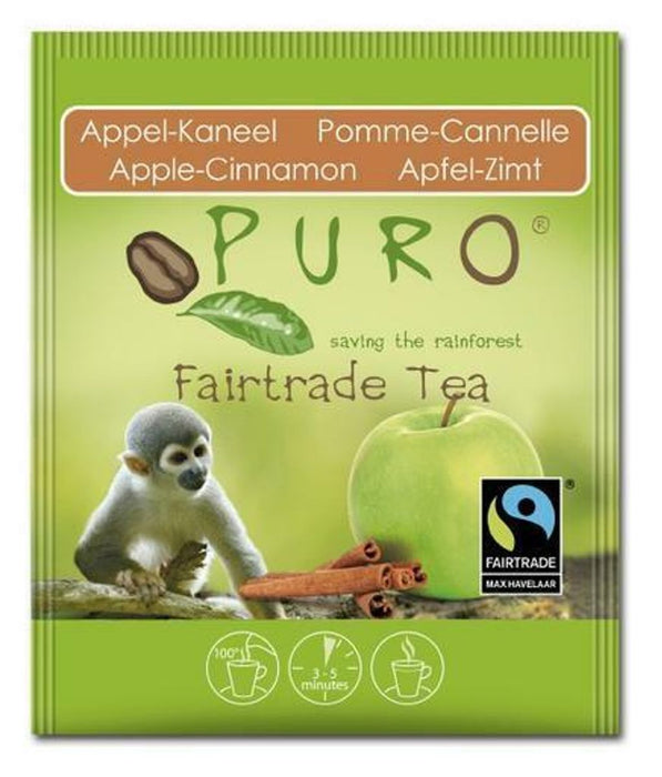 Puro Fairtrade Apple-Cinnamon Tea