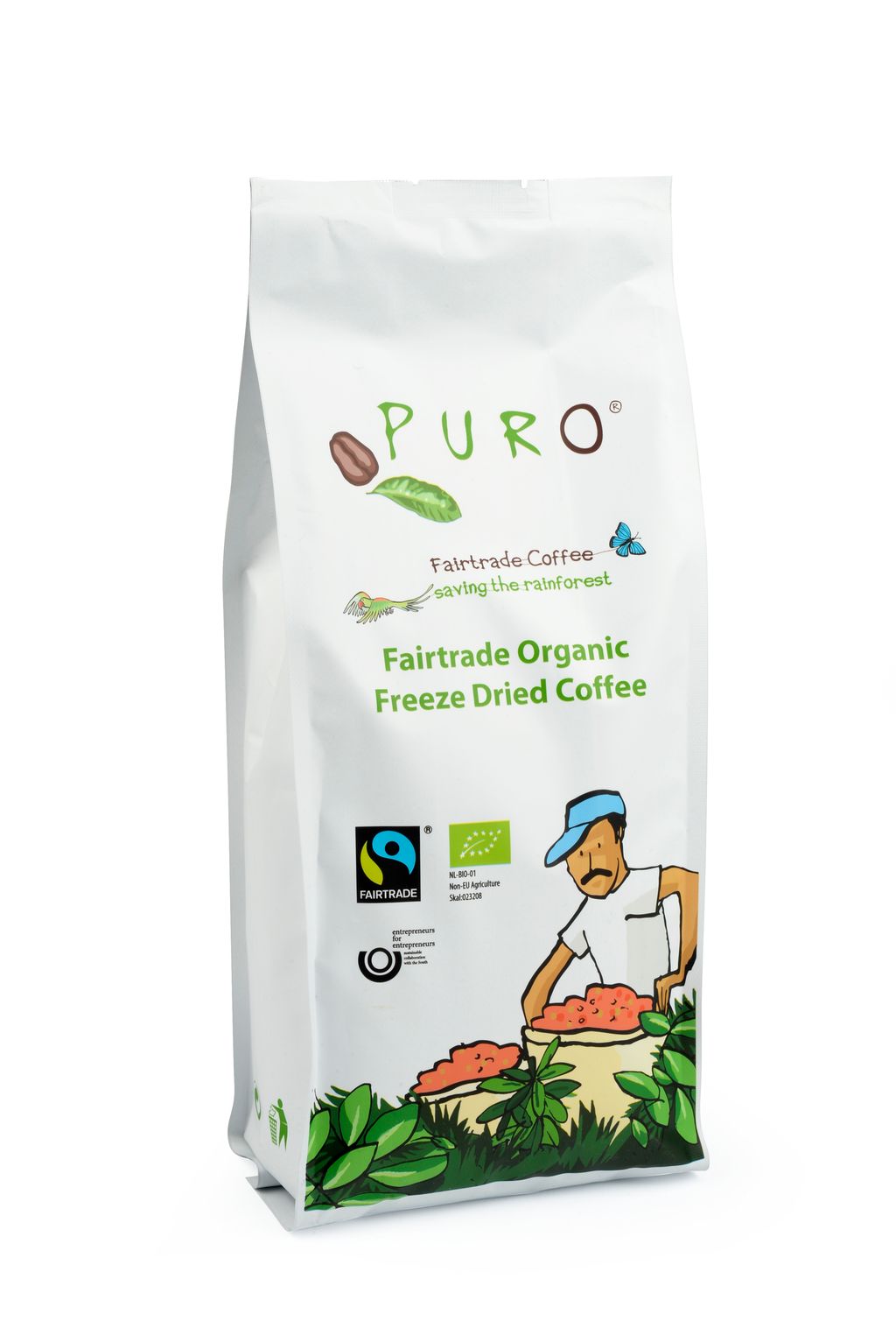 Puro Fairtrade Organic Freeze Dried Coffee — ACE EdVenture Market Store