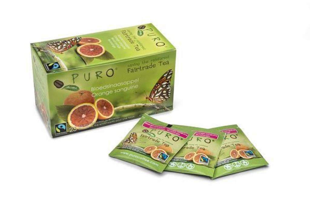 Puro Fairtrade Blood Orange Tea