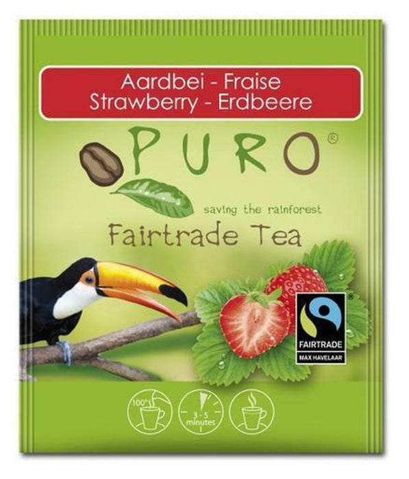 Puro Fairtrade Strawberry Tea