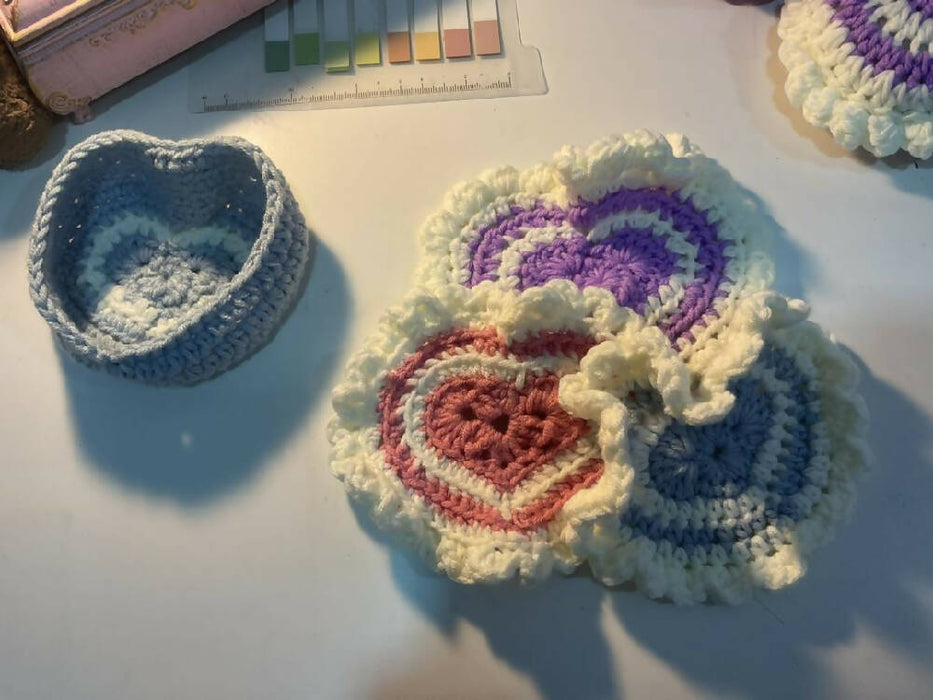 Heart Coasters