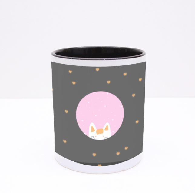 Valentine Cat Mug by Ariana (11 y/o)