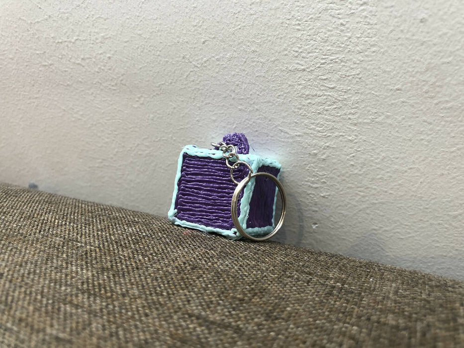 Color Cube Keychain