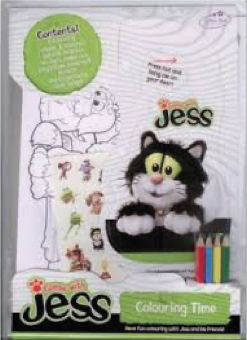 Guess with Jess: Mega Stickers and Colouring Set